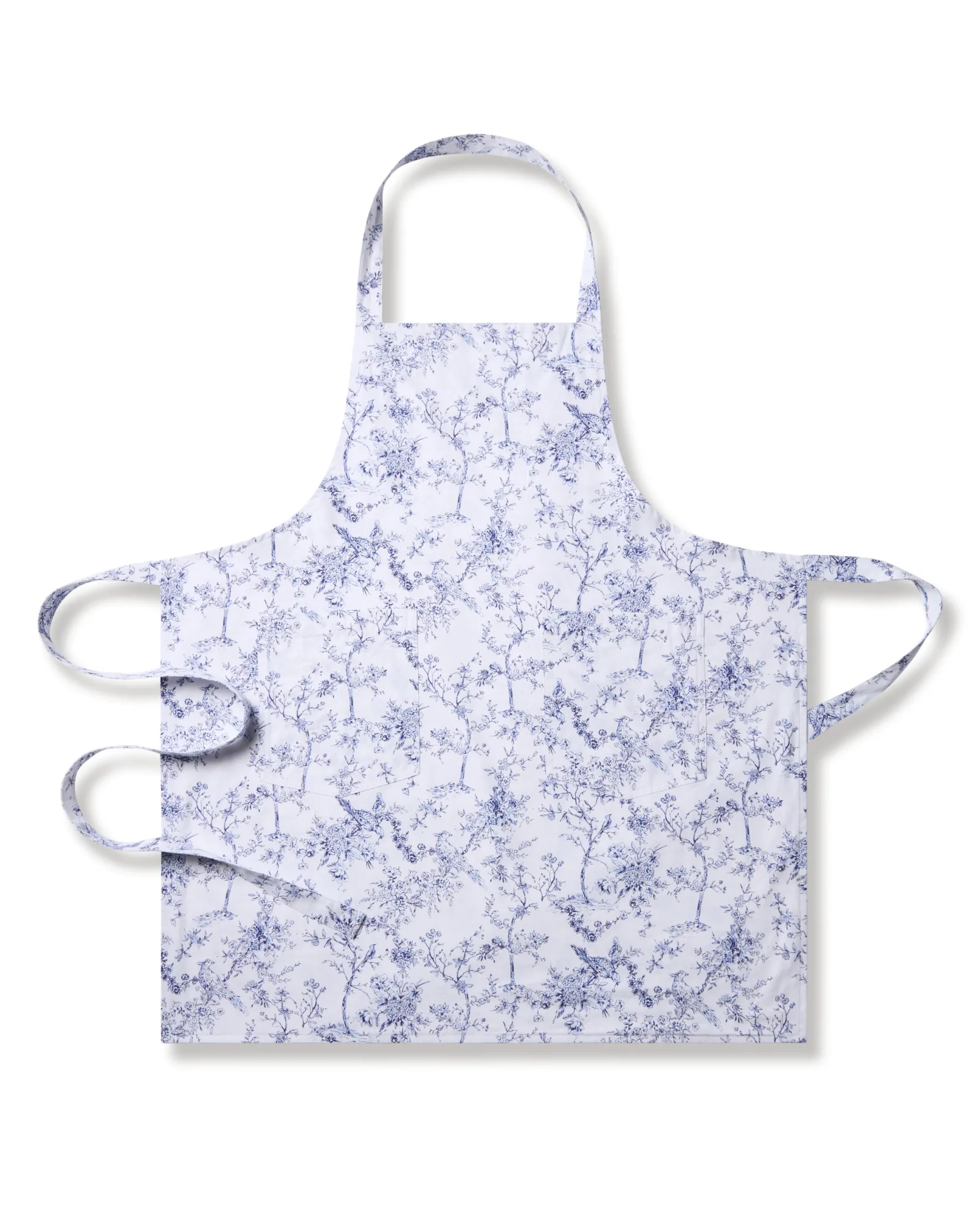 Petite Plume Adult Apron in Timeless Toile