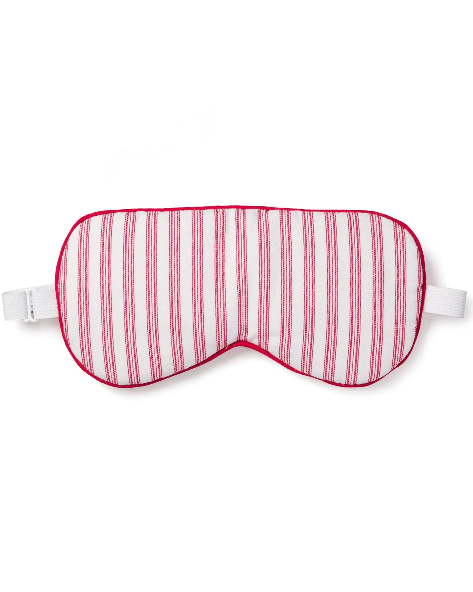 Women Petite Plume Adult's Twill Sleep Mask in Antique Red Ticking