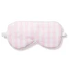 Women Petite Plume Adult's Twill Sleep Mask in Pink Gingham