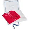 Petite Plume Baby's Flannel Cambridge Romper & Cashmere Blanket Gift Set