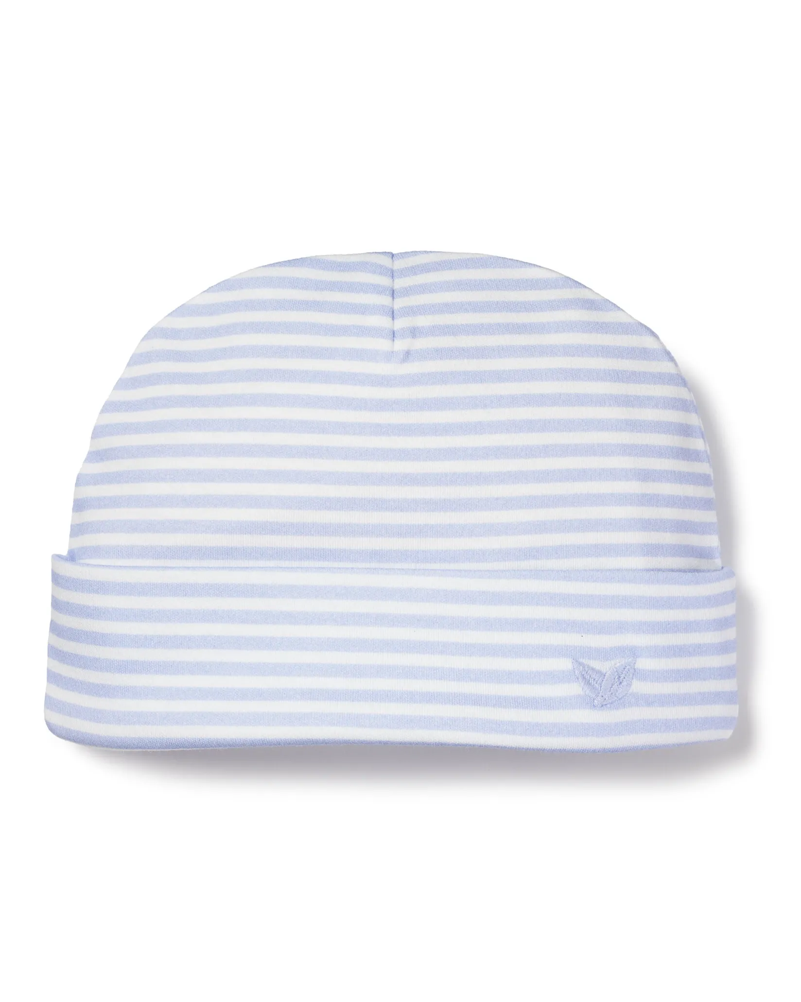 Petite Plume Baby's Pima Hat in Blue Stripes