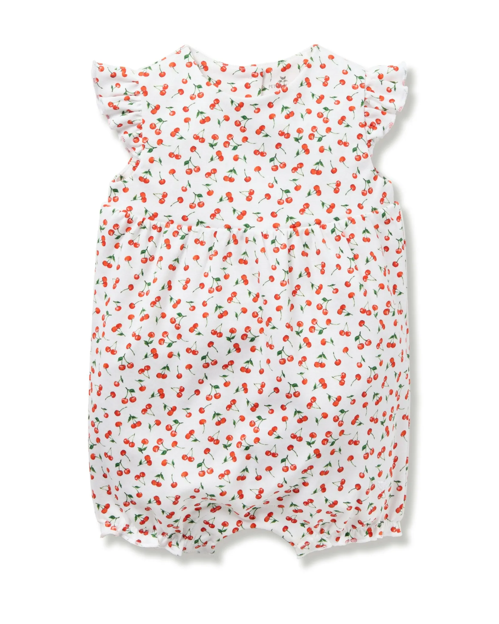 Petite Plume Baby's Pima Isla Play Romper in Blushing Bows