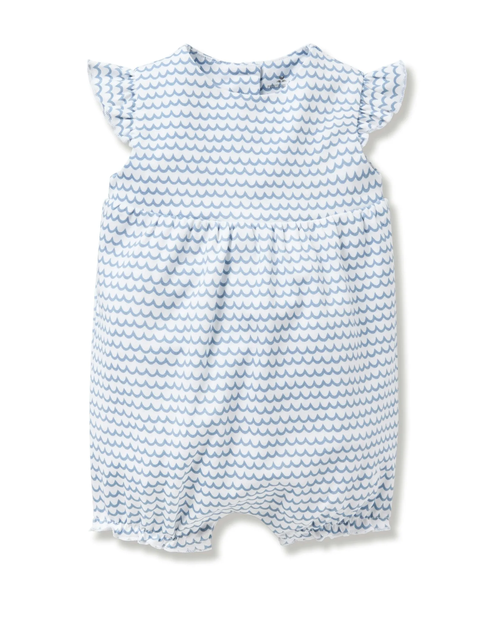 Petite Plume Baby's Pima Isla Play Romper in Bateau