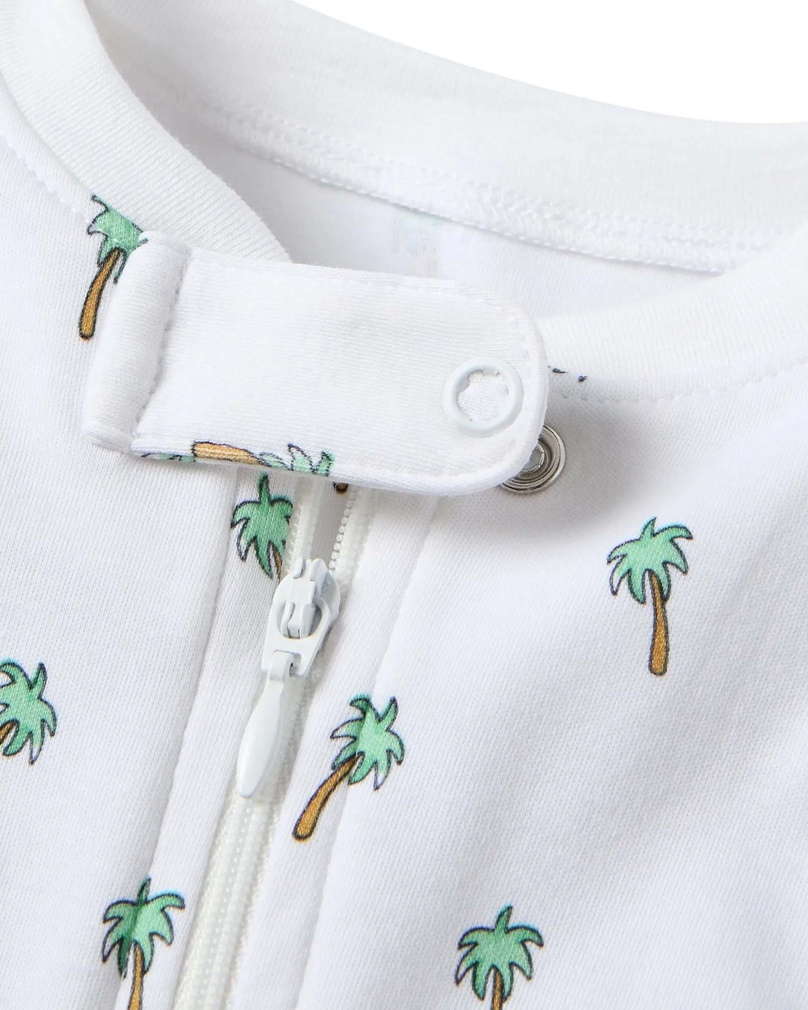 Petite Plume Baby's Pima Romper in Bluehearts
