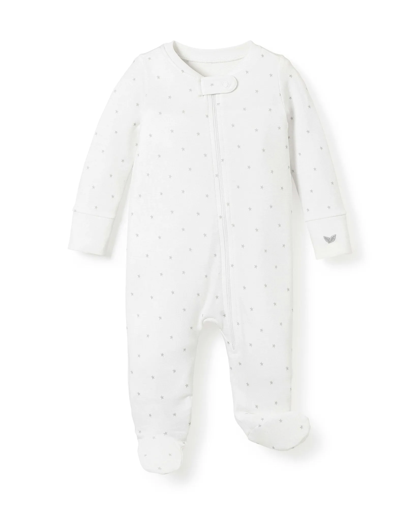 Petite Plume Baby's Pima Romper in Palmier