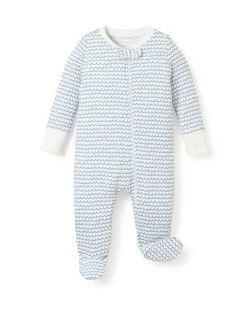Petite Plume Baby's Pima Romper in Palmier