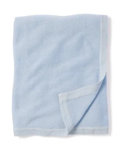 Petite Plume Cashmere Baby Blanket in Indigo