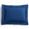 Petite Plume Decorative Pillow in Navy