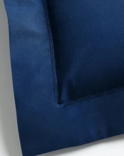 Petite Plume Decorative Pillow in Navy