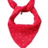 Petite Plume Dog Twill Bandana in Anchors Away