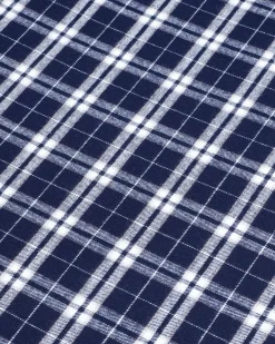Petite Plume Flannel Bed Sheet Set in Oxford Tartan