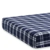 Petite Plume Flannel Crib Sheet in Oxford Tartan