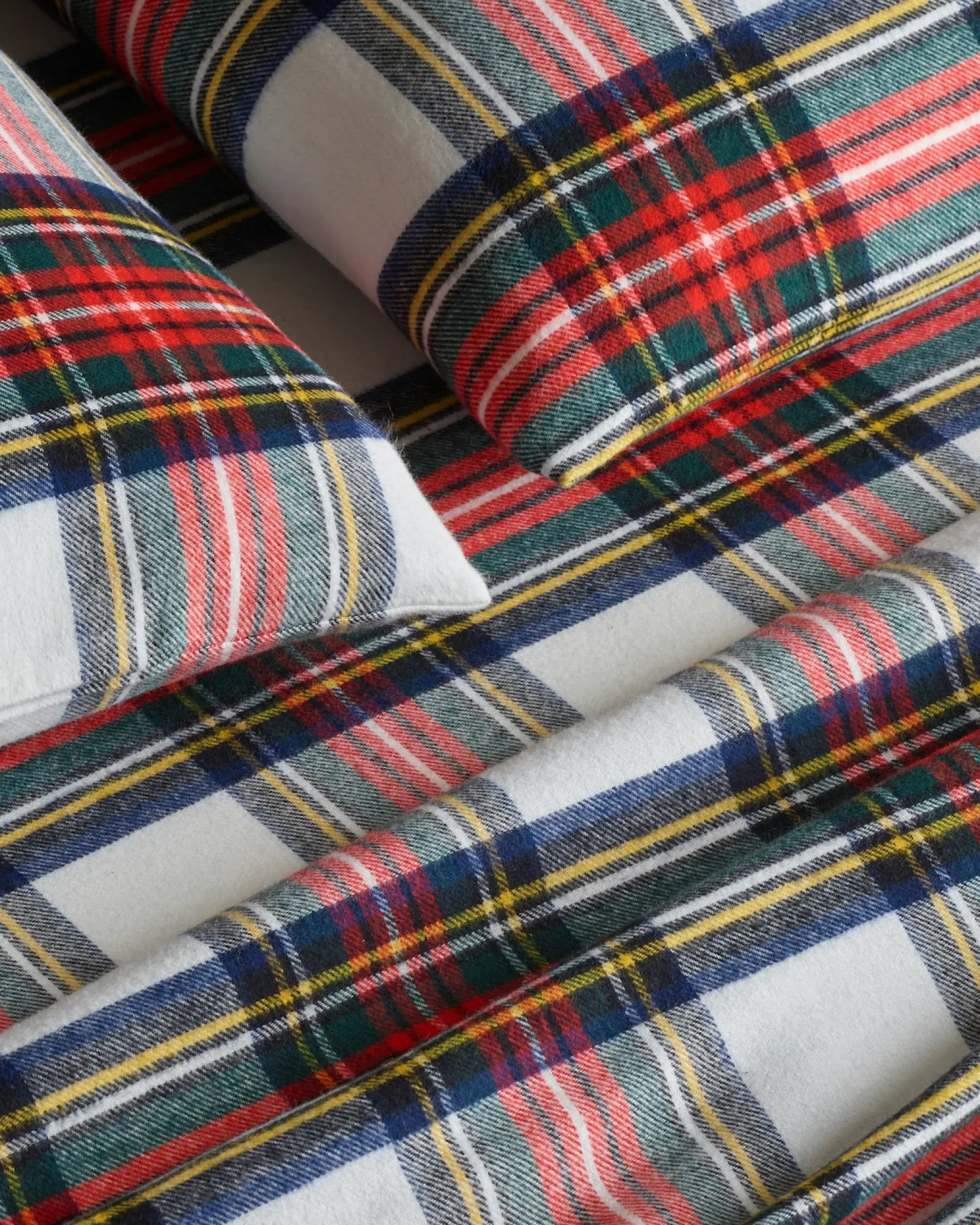 Petite Plume Flannel Sheets in Balmoral Tartan