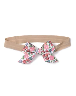 Kids Petite Plume Girl's Hair Bows in Fleurs de Rose