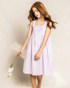 Kids Petite Plume Girl's Twill Charlotte Nightgown in