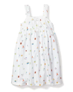 Kids Petite Plume Girl's Twill Charlotte Nightgown in