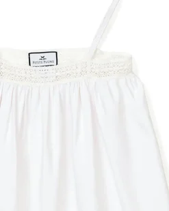 Kids Petite Plume Girl's Twill Lily Nightgown in White