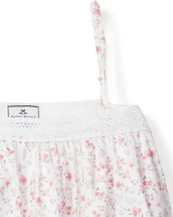 Kids Petite Plume Girl's Twill Lily Nightgown in White