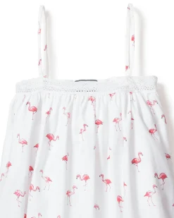 Kids Petite Plume Girl's Twill Lily Nightgown in Flamingos