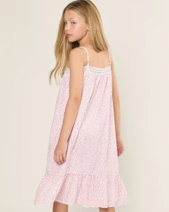 Kids Petite Plume Girl's Twill Lily Nightgown in Flamingos