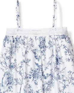 Kids Petite Plume Girl's Twill Lily Nightgown in Timeless Toile