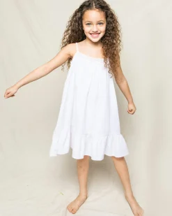 Kids Petite Plume Girl's Twill Lily Nightgown in Timeless Toile