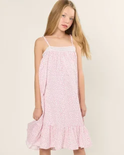 Kids Petite Plume Girl's Twill Lily Nightgown in Sweethearts
