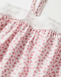 Kids Petite Plume Girl's Twill Lily Nightgown in Sweethearts