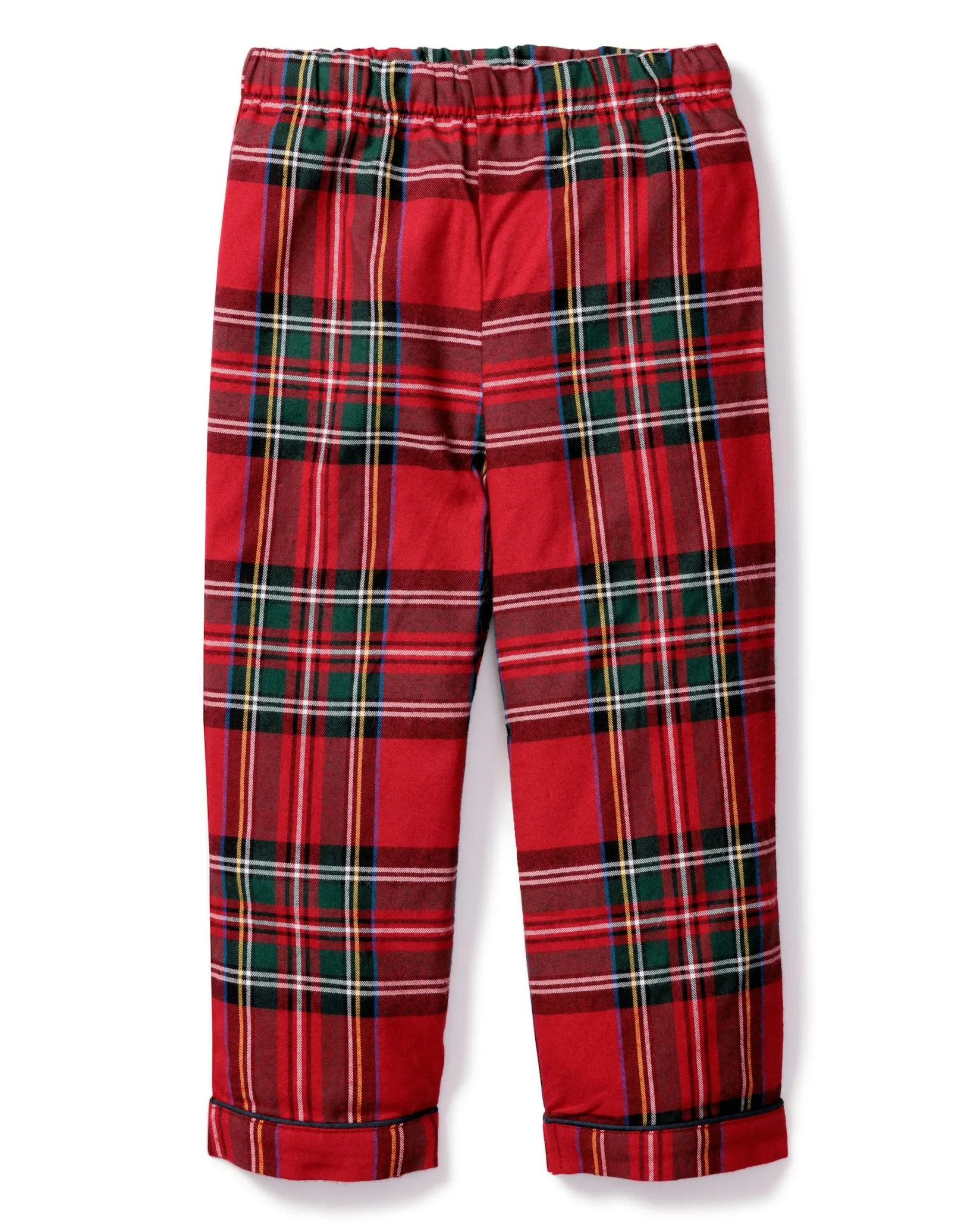Kids Petite Plume Kid's Brushed Cotton Pajama Pant in Balmoral Tartan