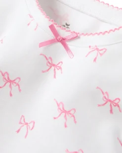 Kids Petite Plume Kid's Pima Snug Fit Pajama Set in Dorset Floral