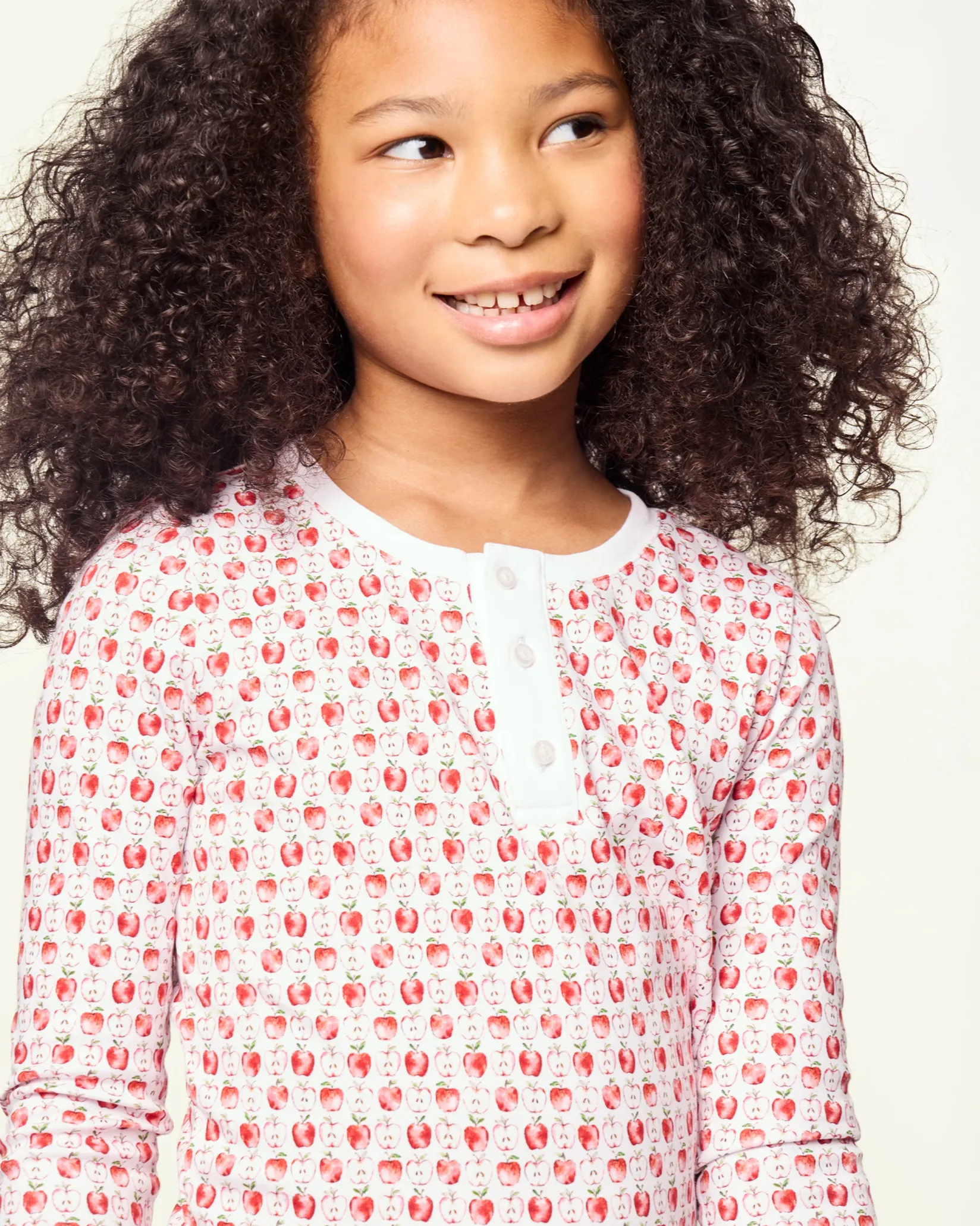 Kids Petite Plume Kid's Pima Snug Fit Pajama Set in Autumn Orchards