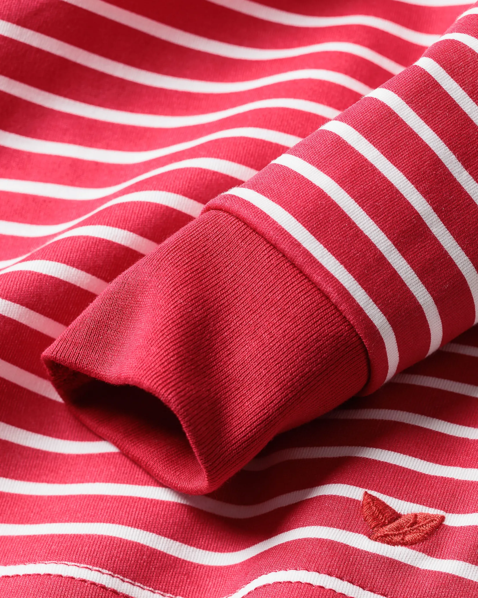 Kids Petite Plume Kid's Pima Snug Fit Pajama Set in Red Stripe