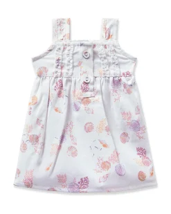 Kids Petite Plume Kid's Twill Doll Nightgown in Love Lines
