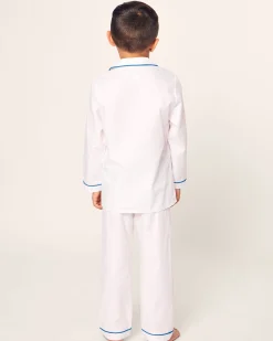 Kids Petite Plume Kid's Twill Pajama Set Hotel del Coronado x