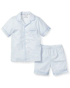 Kids Petite Plume Kid's Twill Short Set in