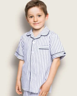 Kids Petite Plume Kid's Twill Short Set in