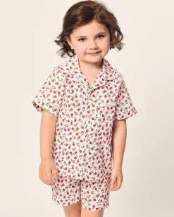 Kids Petite Plume Kid's Twill Short Set in