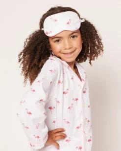 Kids Petite Plume Kid's Twill Sleep Mask in Anchors Away