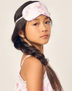 Kids Petite Plume Kid's Twill Sleep Mask in Anchors Away
