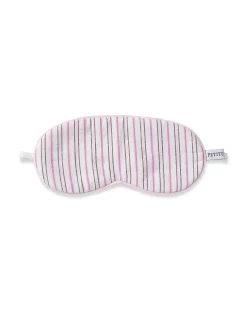 Kids Petite Plume Kid's Twill Sleep Mask in Blush Boulevard
