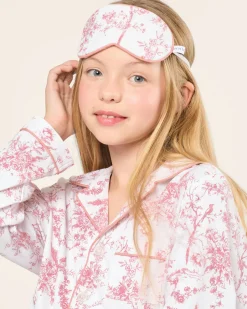 Kids Petite Plume Kid's Twill Sleep Mask in Petite Petals