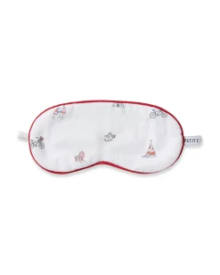 Kids Petite Plume Kid's Twill Sleep Mask in Coastal Charms
