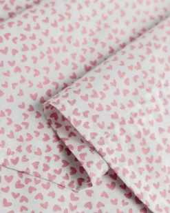 Petite Plume Luxe Premium Cotton Bed Sheets in Timeless Toile