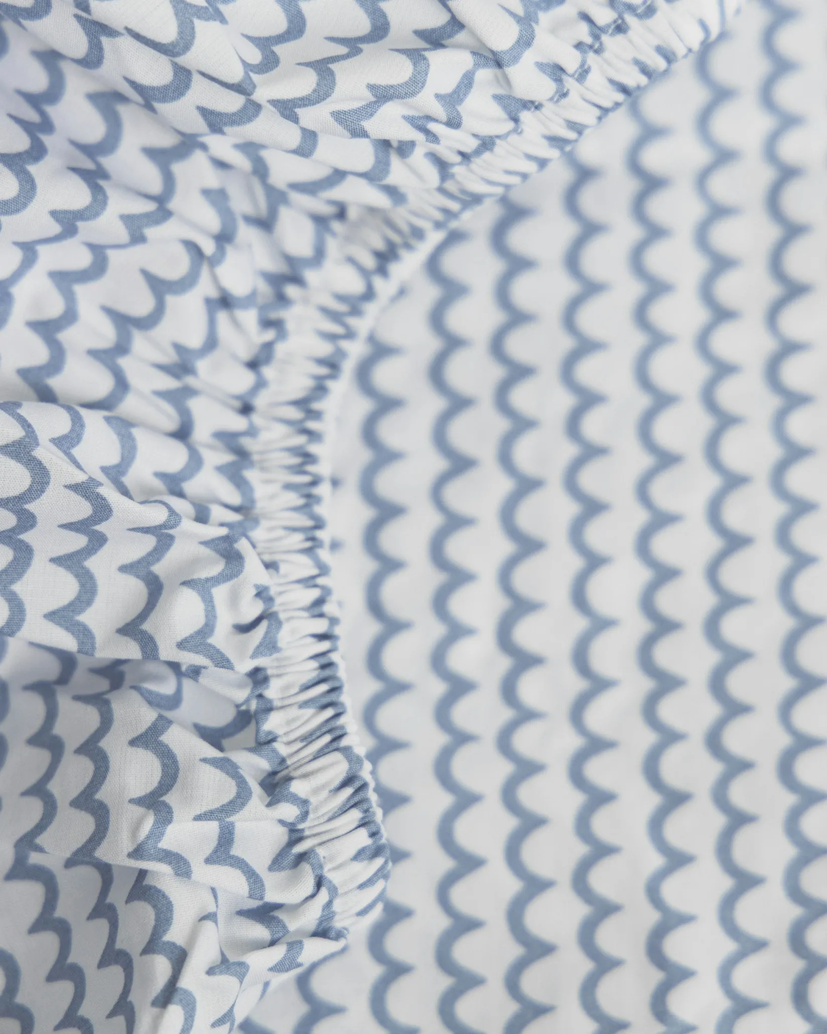Petite Plume Luxe Premium Cotton Crib Sheet in La Mer