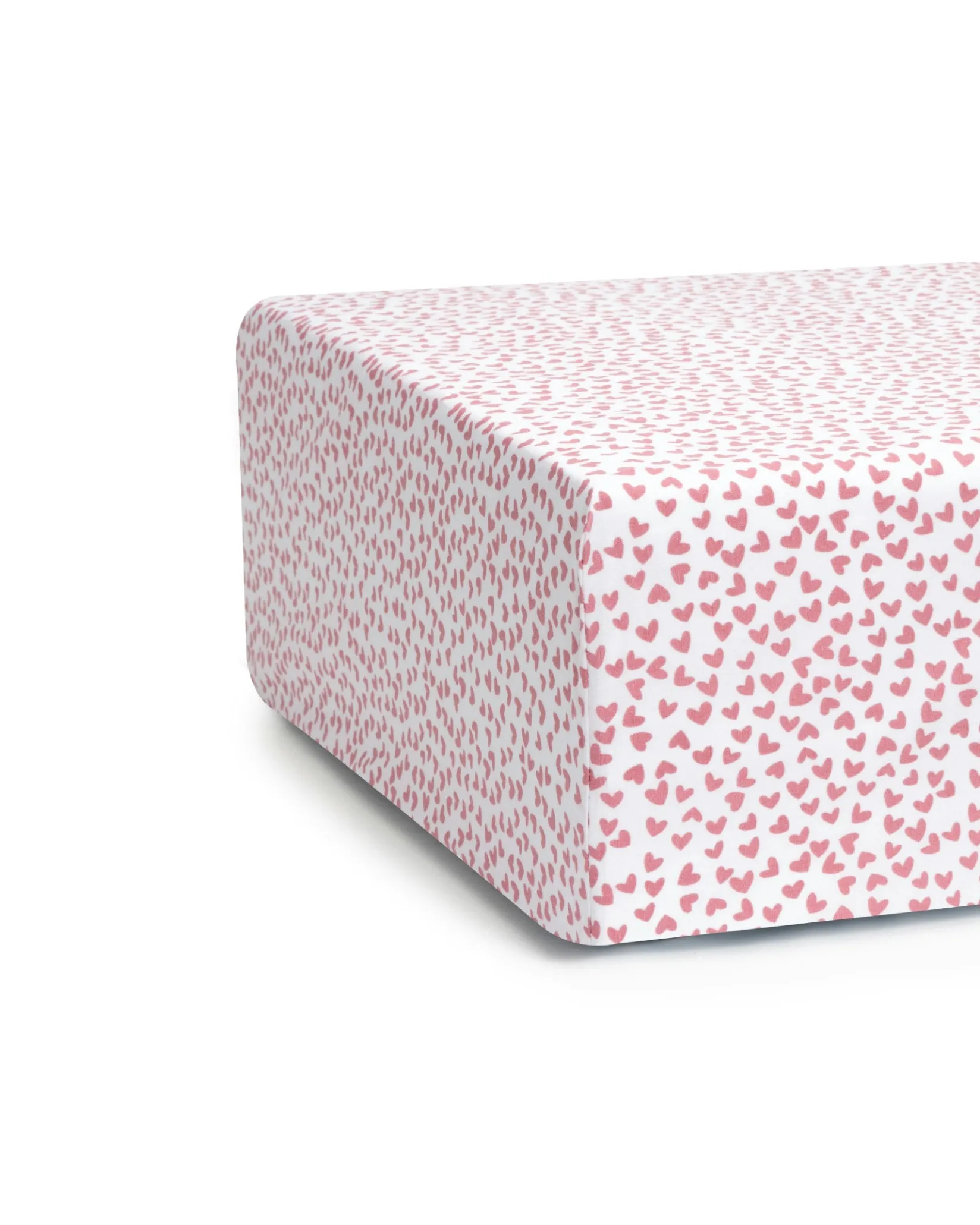 Petite Plume Luxe Premium Cotton Crib Sheet in La Mer