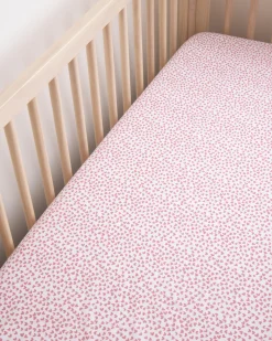 Petite Plume Luxe Premium Cotton Crib Sheet in La Mer