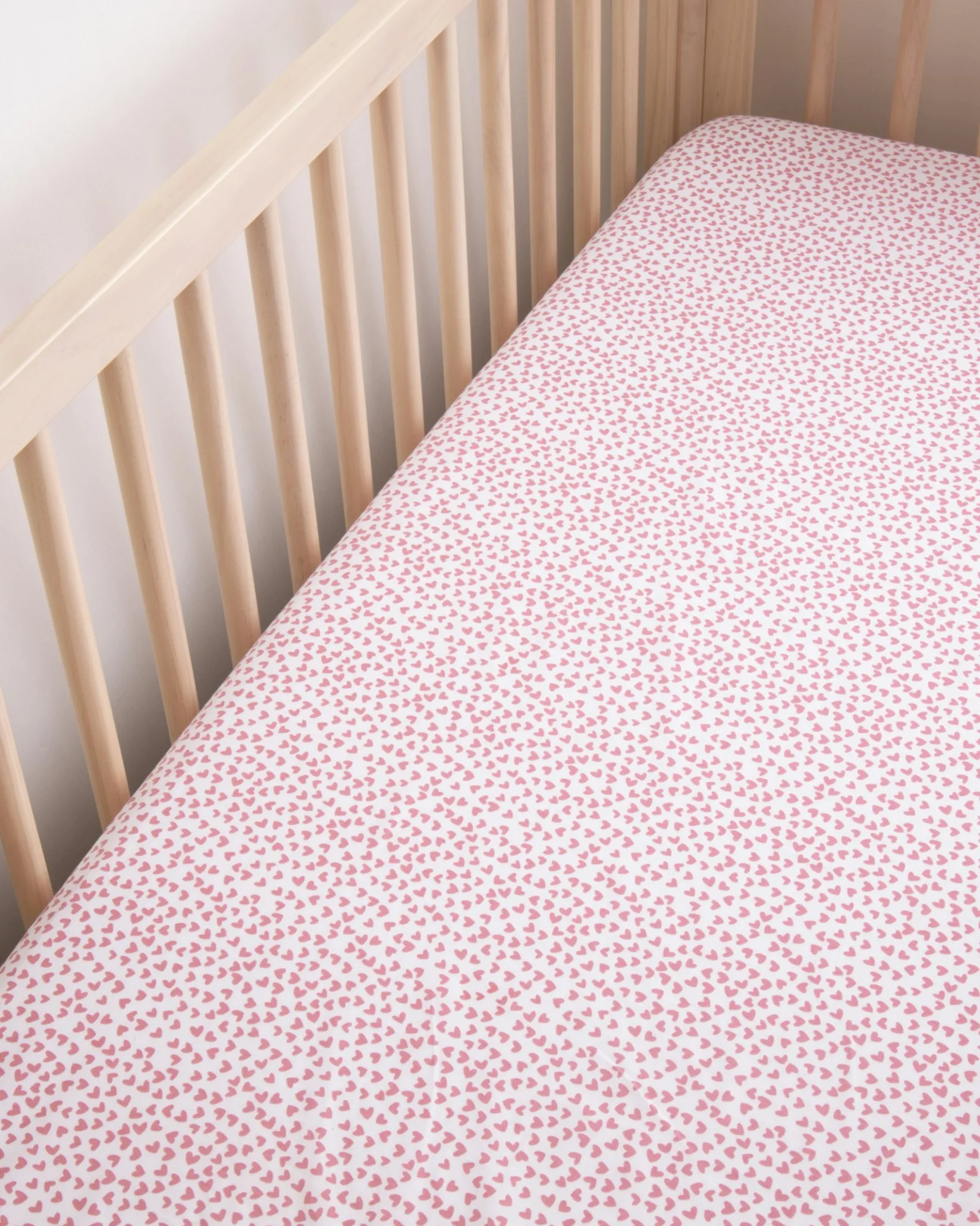 Petite Plume Luxe Premium Cotton Crib Sheet in La Mer