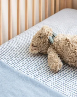 Petite Plume Luxe Premium Cotton Crib Sheet in White