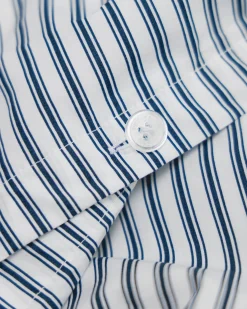 Petite Plume Luxe Premium Percale Duvet Set in Timeless Toile