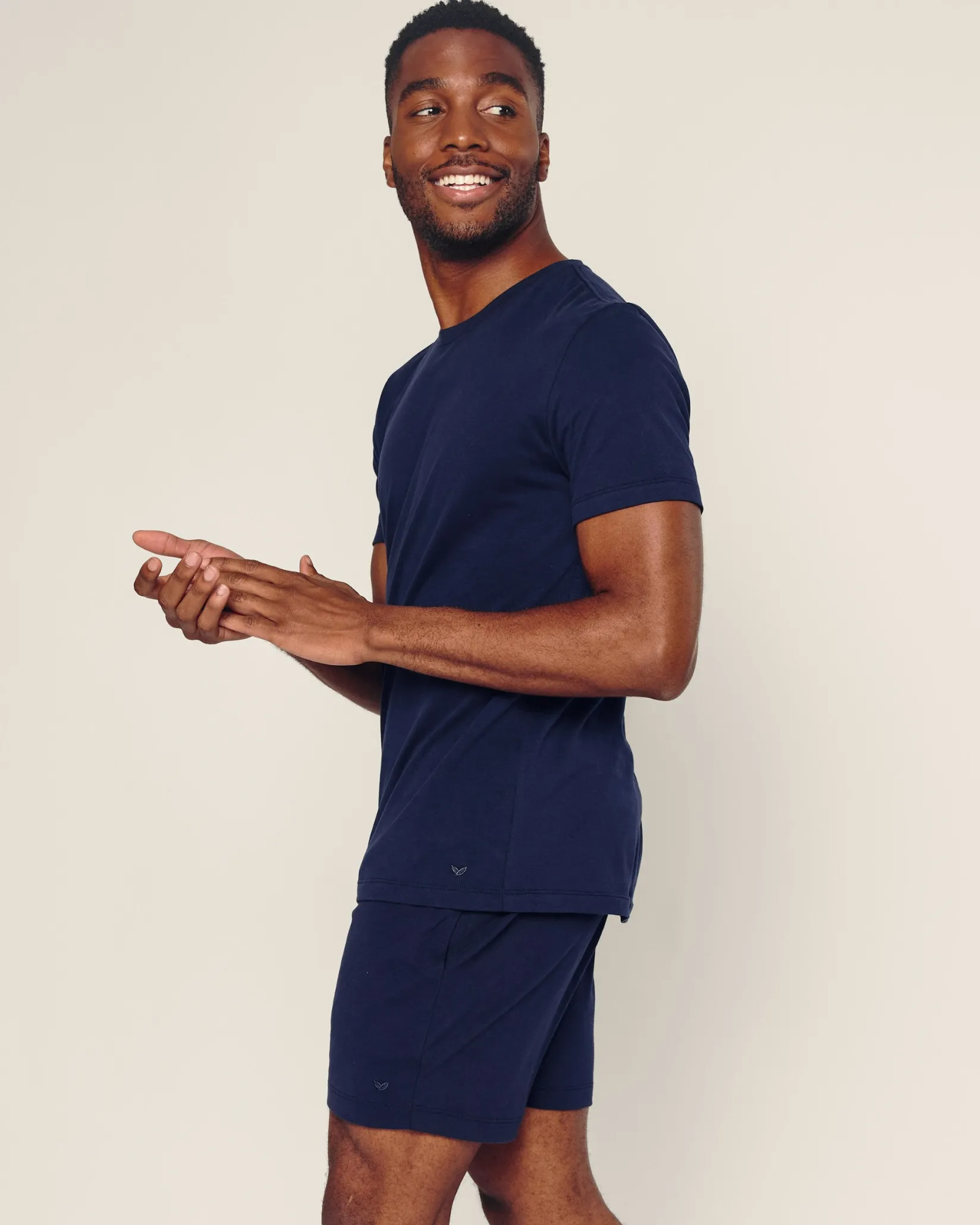Petite Plume Men's 5" Pima Short in Dark Heather Grey